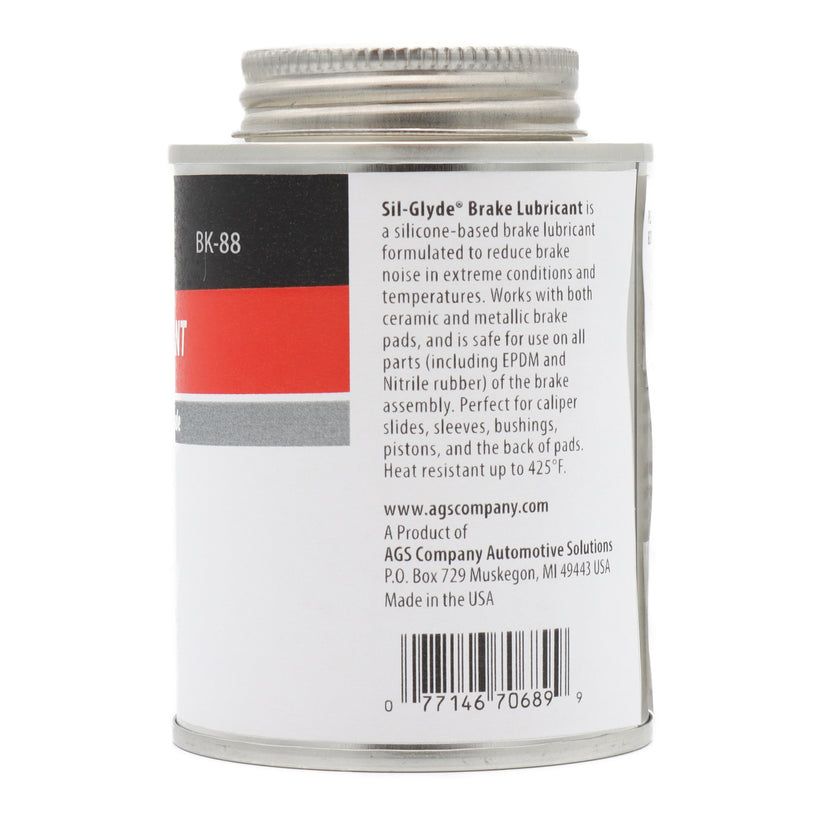 Sil-Glyde Technician Grade, Brake Lubricant - 8oz Brush Top