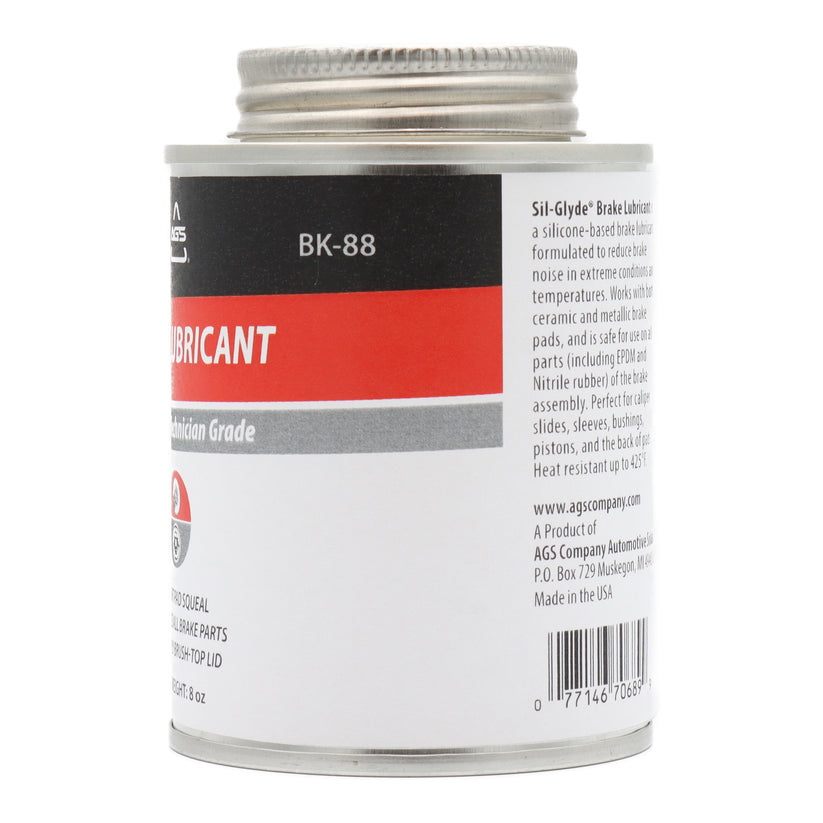 Sil-Glyde Technician Grade, Brake Lubricant - 8oz Brush Top