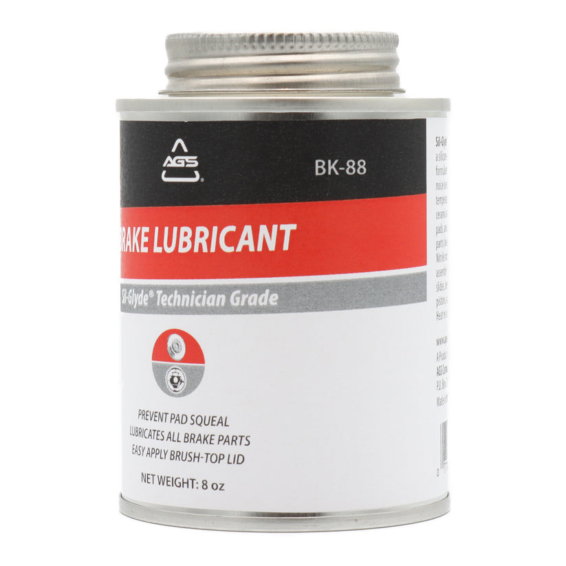Sil-Glyde Technician Grade, Brake Lubricant - 8oz Brush Top