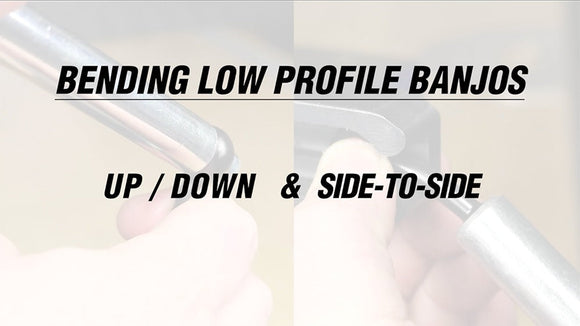 Bending Low Profile Banjos for Brake Lines | BQ Training 101