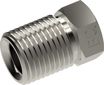 An image of the Male Tube Nut (BQ2577SS)