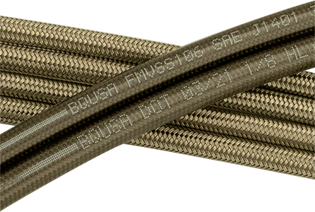 An image of the Braided Stainless Brake Hose (BQ303BK)