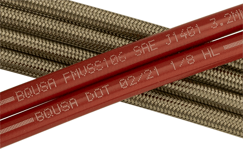 An image of the Braided Stainless Brake Hose (BQ303RD)