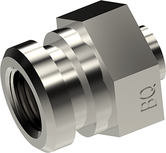 An image of the Low Profile Metric Female (LPMF01-M10X1)