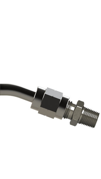 Swivel Female with NPT Male Right Fitting (TEST)